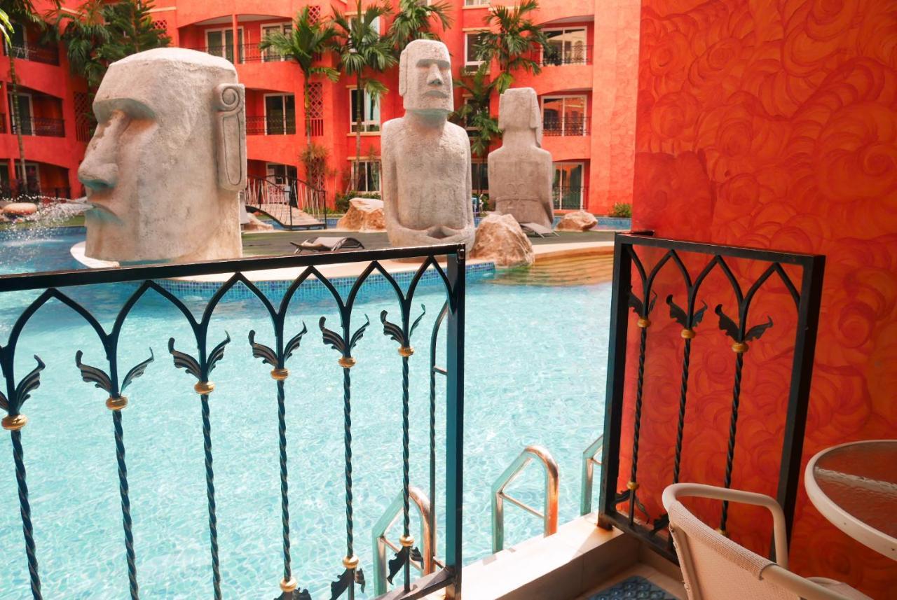 Seven Seas Resort Pattaya&Sofa bed Pantai Jomtien Bagian luar foto